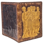 Elvis Presley Personally Owned Monogrammed Bible Cover -- With an LOA From Billy Smith